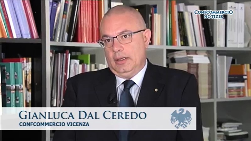 Intervista a Gianluca Dal Ceredo, rubrica televisiva "Confcommercio Notizie"