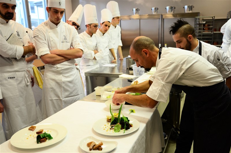 Enrico Crippa al Master della Cucina Italiana 2017