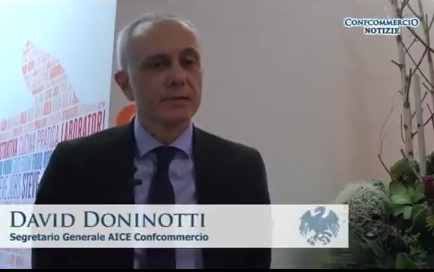 David Doninotti intervistato per la nostra trasmissione Confcomemrcio Notizie