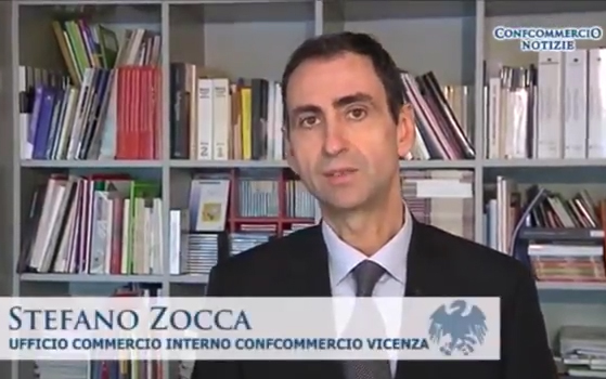 Stefano Zocca dell'Ufficio Commercio Interno di Confcommercio Vicenza