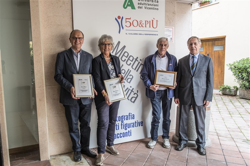 I premiati 50&Più al Meeting Creatività 2018