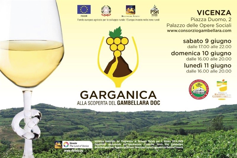 GARGANEGA E VINI VULCANICI PROTAGONISTI A VICENZA