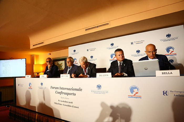 La conferenza di apertura del Forum di Cernobbio