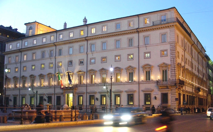 Palazzo Chigi, sede del Governo