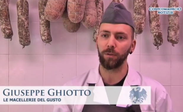 Giuseppe Ghiotto della Macelleria Ghiotto di Montoso Vicentino