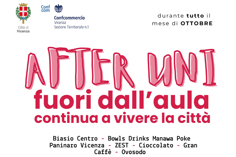AFTER UNI: FUORI DALL’AULA CONTINUA A VIVERE LA CITTÀ