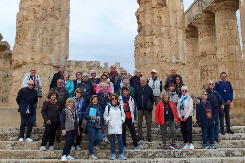 Foto di gruppo per i partecipanti al viaggio 50