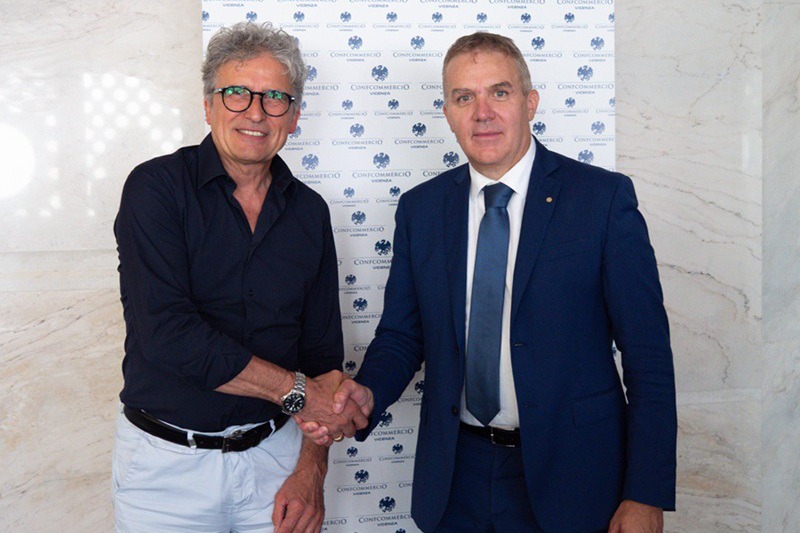 Il sindaco Cunegato e il presidente Piccolo