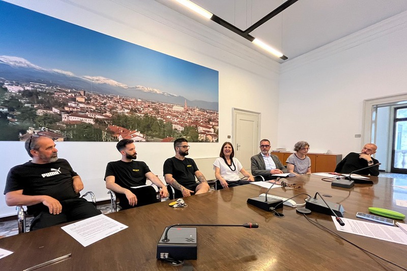 Un'immagine della presentazione dell'iniziativa