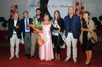Le premiazioni della giovanissima “modella” Francesca Bertoncello e del “modello” Enrico Bressan