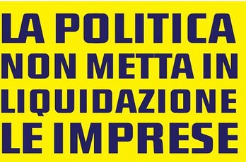 Lo slogan della giornata nazionale di mobilitazione