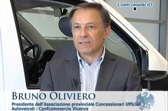 Bruno Oliviero, presidente dell'Associazione provinciale Concessionari autoveicoli Confcommercio