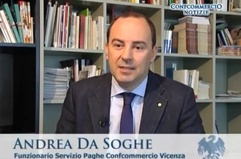 Andrea Da Soghe, funzionario Confcommercio Vicenza