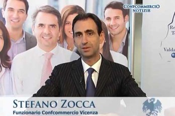 Stefano Zocca, funzionario di Confcommercio Vicenza