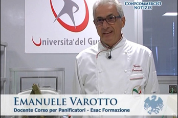 Emanuele Varotto, docente del corso all'Università del Gusto