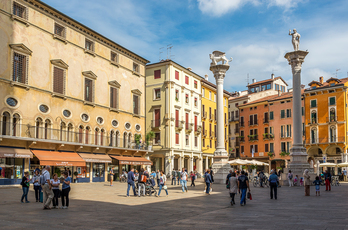 Piazza dei Signori a Vicenza