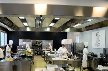 Un'immagine della selezione "Chef Talent" edizione 2015