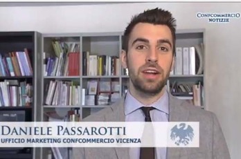 Daniele Passarotti, intervistato per Confcommercio Notizie