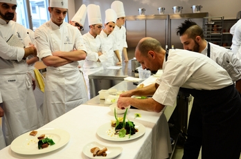 Enrico Crippa al Master della Cucina Italiana 2017