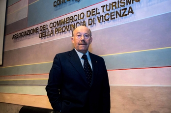 Sergio Rebecca, presidente di Confcommercio Vicenza