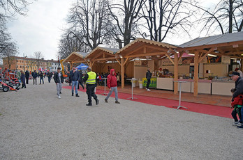 Parco Ippodromo durante la fiera di Lonigo