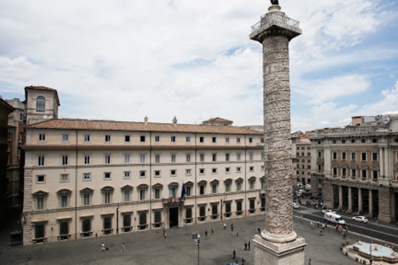 Palazzo Chigi sede del Governo