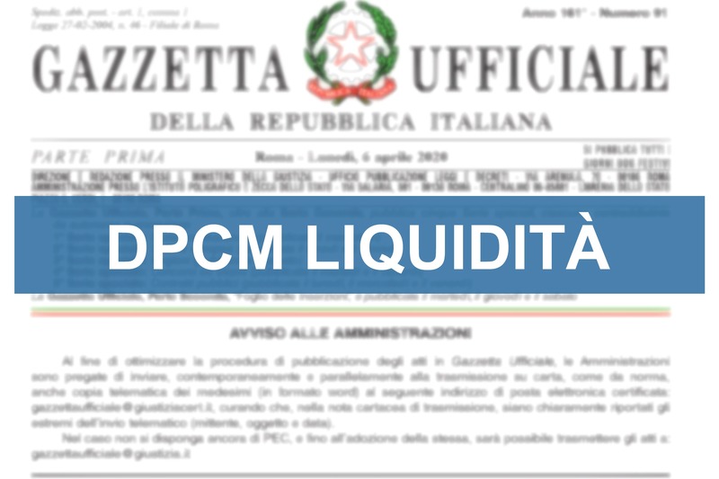 LE NOVITÀ FISCALI DEL "DECRETO LIQUIDITÀ"