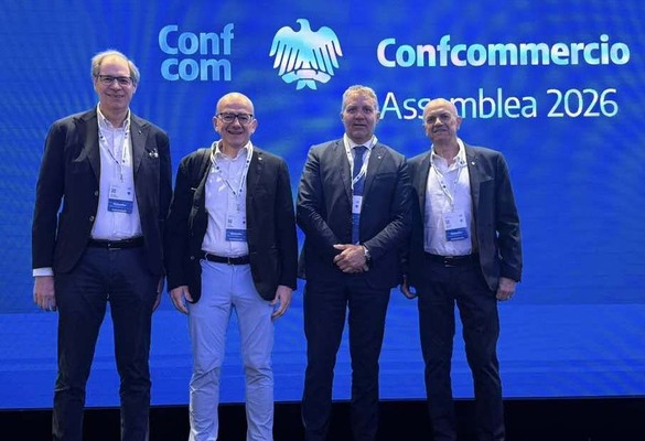La delegazione di Confcommercio Vicenza all'Assemblea nazionale