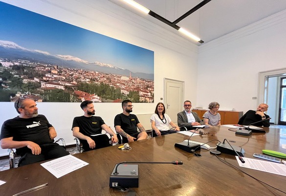 Un'immagine della presentazione dell'iniziativa