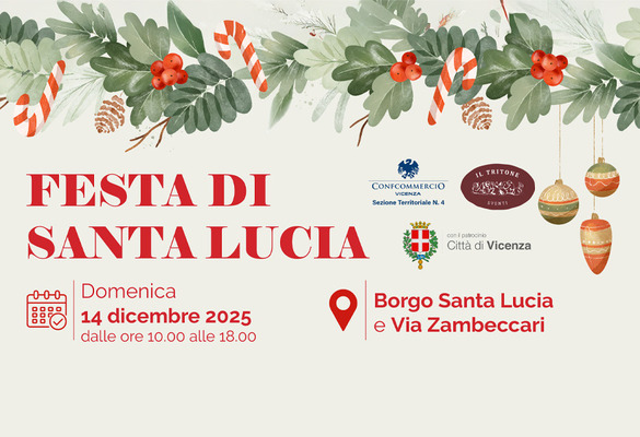 DOMENICA 14 DICEMBRE IL BORGO DI SANTA LUCIA È IN FESTA