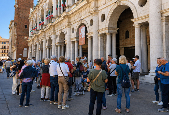 VICENZA: TRA MARZO E MAGGIO 2,1 MILIONI DI VISITE IN CENTRO STORICO