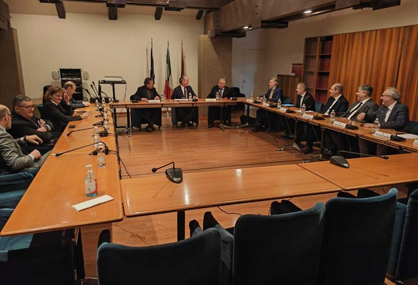 Un'immagine dell'incontro