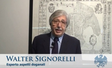 Walter Signorelli, esperto di aspetti doganali