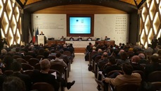 Un'immagine del convegno che si è tenuto nella sede nazionale di Confcommercio a Roma