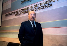 Sergio Rebecca, presidente di Confcommercio Vicenza