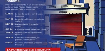 “GDV IN PIAZZA” RACCONTA VICENZA: DAL 21 AL 17 SETTEMBRE IN PIAZZA BIADE