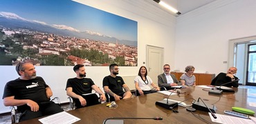 Un'immagine della presentazione dell'iniziativa