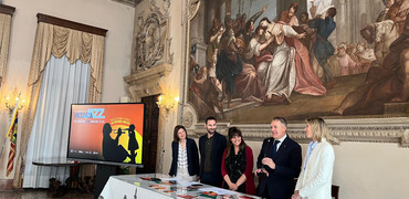 Un'immagine della conferenza stampa di presentazione dell'iniziativa