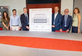 Un'immagine della conferenza stmpa di presentazione del progetto