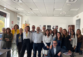 Foto di gruppo dei relatori alla conferenza stampa di presentazione