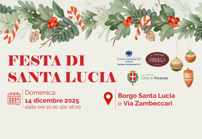 DOMENICA 14 DICEMBRE IL BORGO DI SANTA LUCIA È IN FESTA