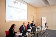 La conferenza stampa di presentazione del Centro Formazione Esac La conferenza stampa di presentazione del Centro Formazione Esac