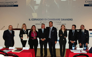 Un'immagine del Forum Giovani Imprenditori Confcommercio Un'immagine del Forum Giovani Imprenditori Confcommercio