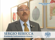 Il presidente Sergio Rebecca nel corso dell'intervista Il presidente Sergio Rebecca nel corso dell'intervista