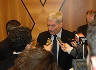 Il presidente nazionale di Confcommercio Carlo Sangalli Il presidente nazionale di Confcommercio Carlo Sangalli