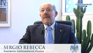 Il presidente Sergio Rebecca durante l'intervista Il presidente Sergio Rebecca durante l'intervista
