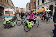 Un'immagine della domenica senz'auto dello scorso anno Un'immagine della domenica senz'auto dello scorso anno