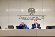 Un'immagine della presentazione dell'outlook Censis-Confcommercio Un'immagine della presentazione dell'outlook Censis-Confcommercio