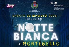 IL 23 MAGGIO C’È LA NOTTE BIANCA A MONTEBELLO