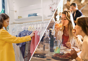 RISTORANTI, ALIMENTARI E ABBIGLIAMENTO AL TOP NELLE SCELTE DEI VISITATORI DEL VICENTINO